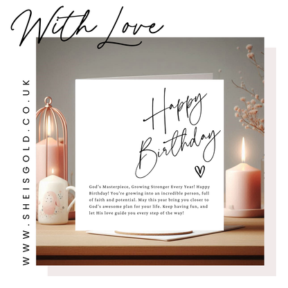 HAPPY BIRTHDAY - FOR TEEN - GREETING CARD