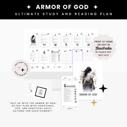 ARMOR OF GOD: ULTIMATE STUDY & READING PLAN - DIGITAL