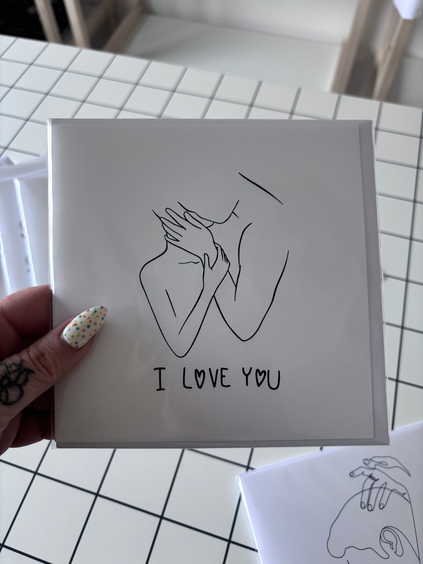 I LOVE YOU - CARD