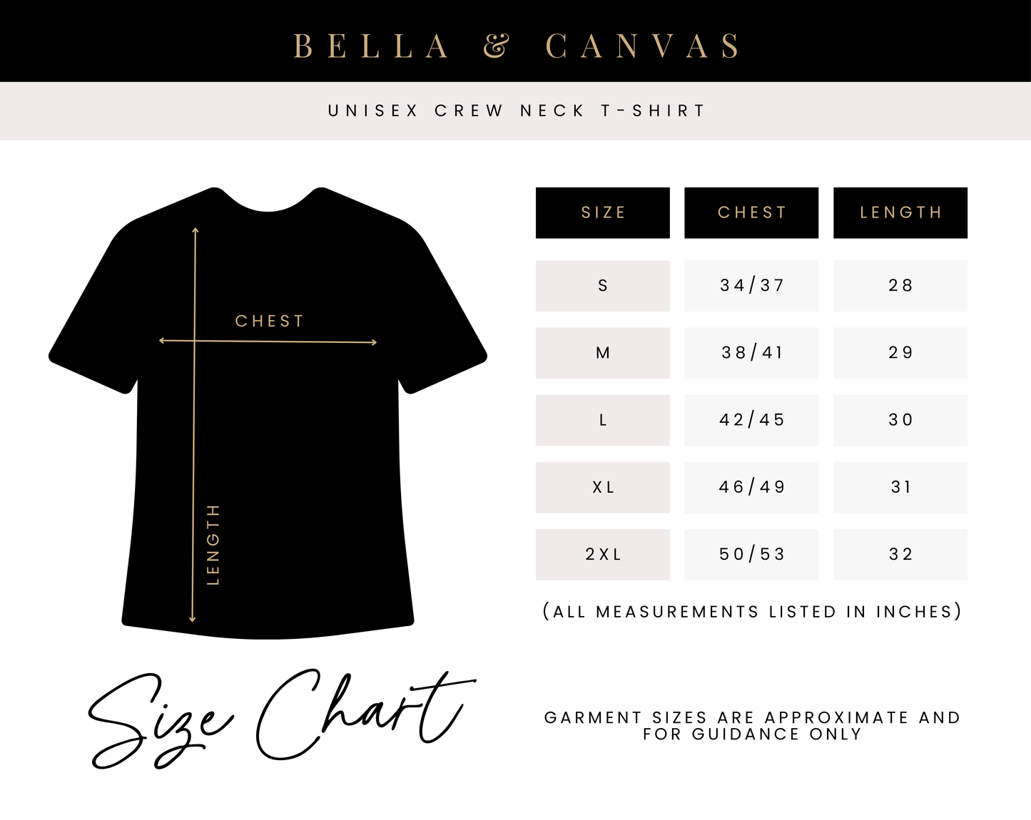 GRIT AND GRACE - BELLA & CANVAS - WHITE CREW NECK T-SHIRT