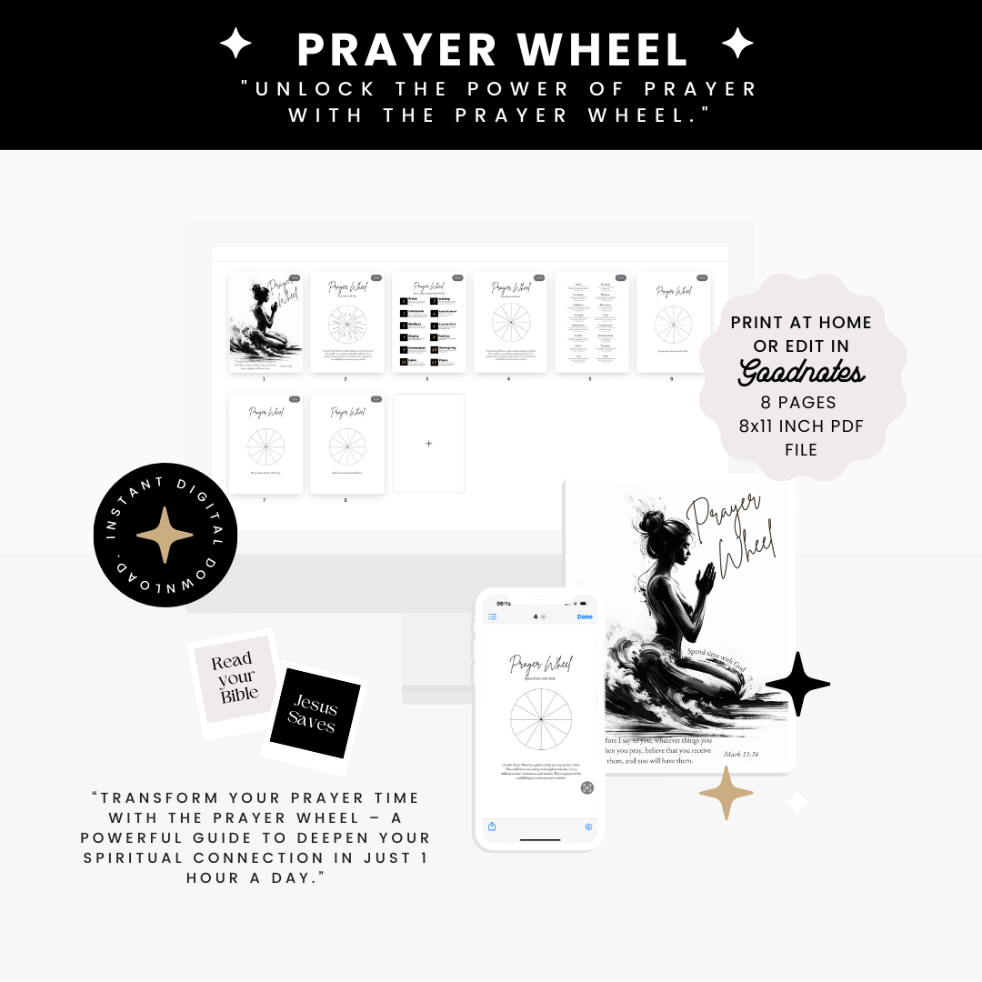 PRAYER WHEEL UNLOCK THE POWER OF THE PRAYER WHEEL - DIGITAL