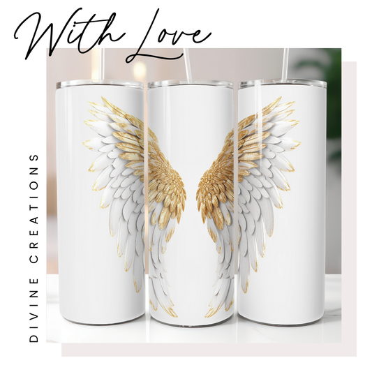 ANGEL WINGS - 20 oz TUMBLER