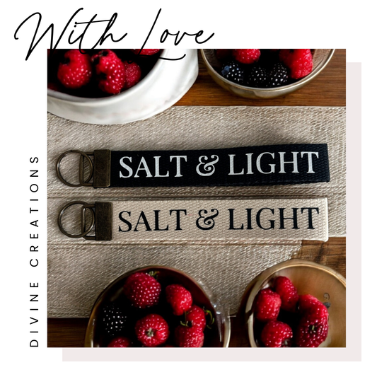 SALT & LIGHT WRISTLET - WRISTLET/KEYCHAIN