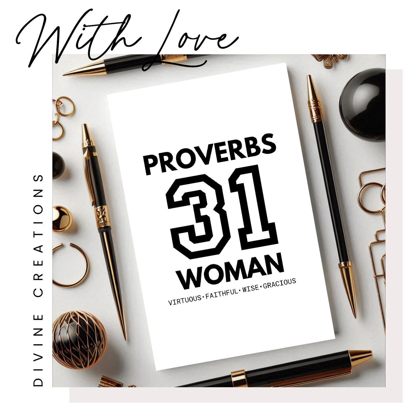 PROVERBS 31 WOMAN - POSTCARD