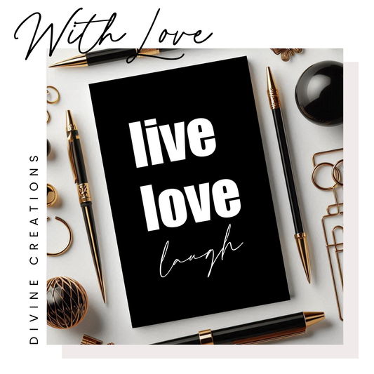 LIVE LOVE LAUGH - POSTCARD