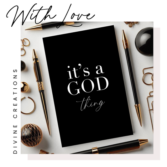 IT’S A GOD THING - POSTCARD