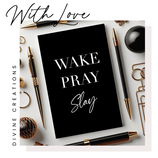 WAKE, PRAY, SLAY - POSTCARD