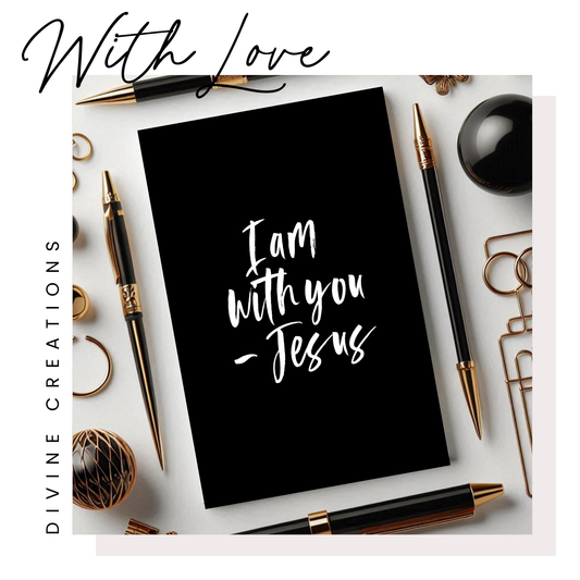 I AM WITH - JESUS - POSTCARD