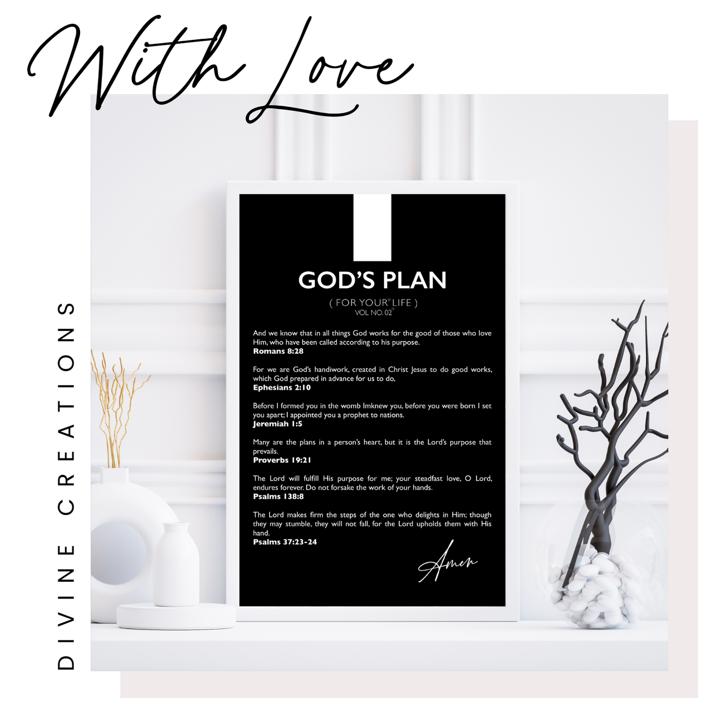 GOD’S PLAN FOR YOUR LIFE VOL 2 - WALL ART