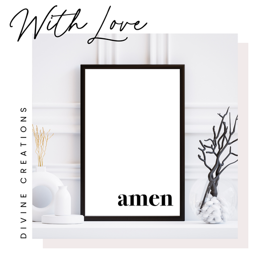 AMEN - WALL ART