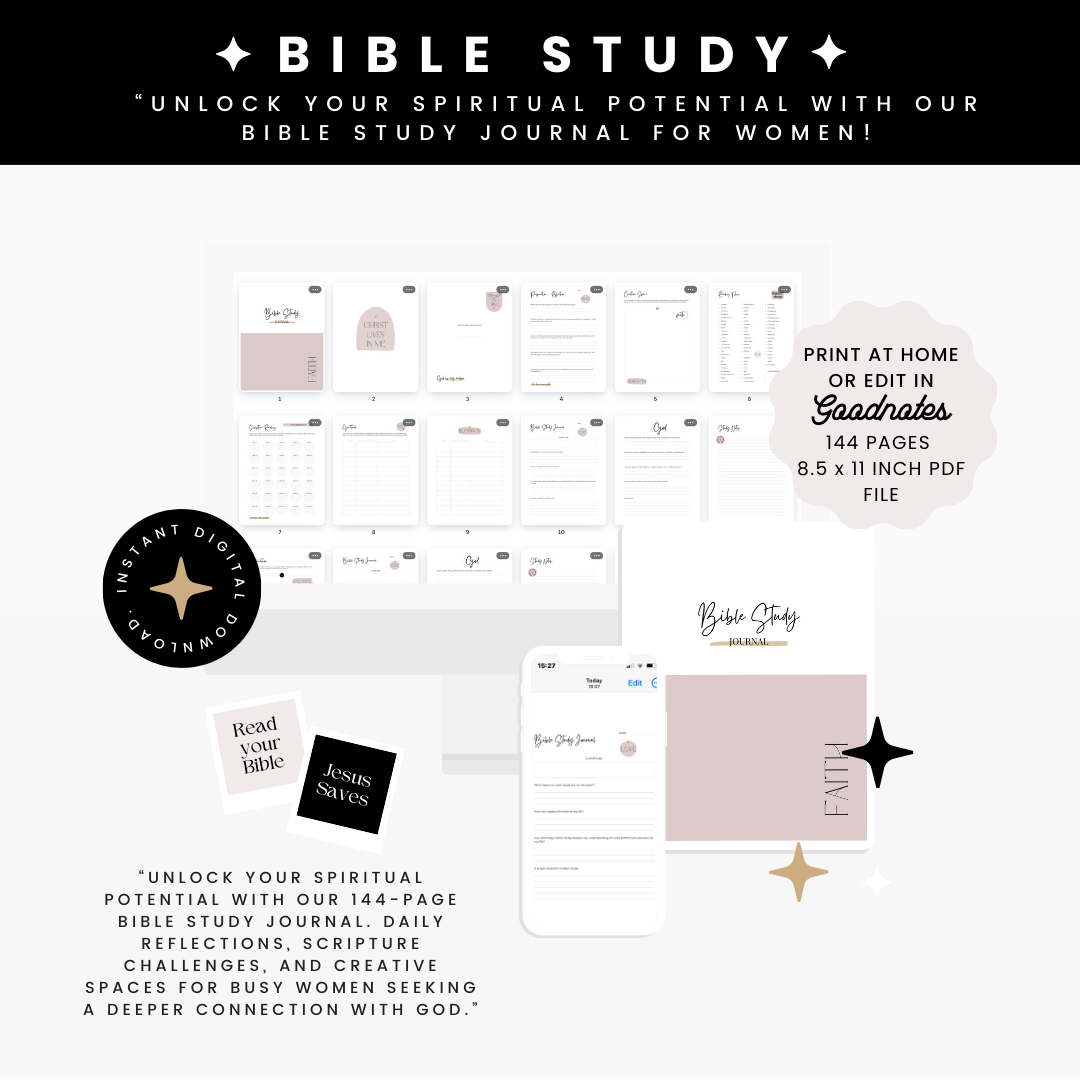 DIGITAL BIBLE STUDY JOURNAL - DIGITAL