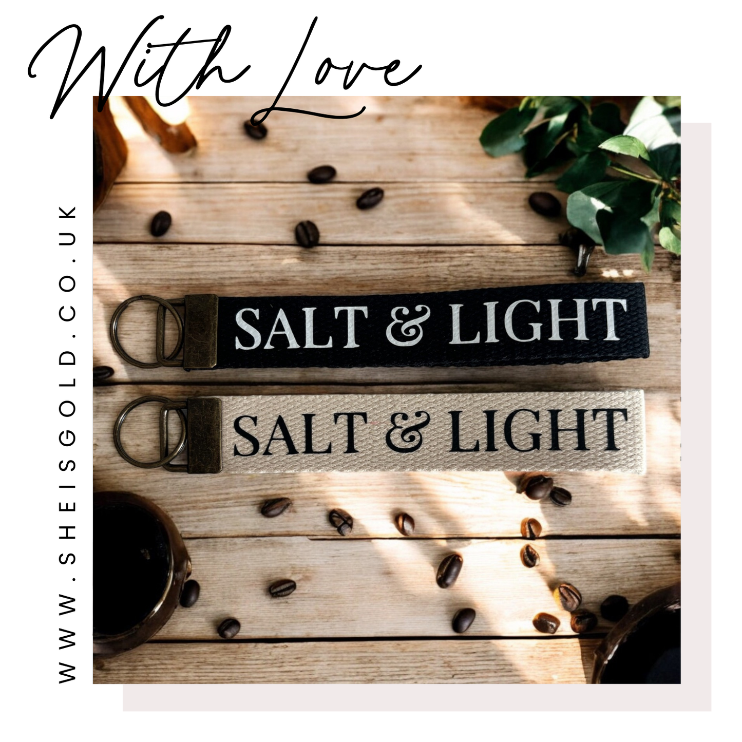 SALT & LIGHT WRISTLET - WRISTLET/KEYCHAIN