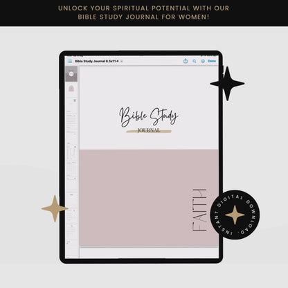 DIGITAL BIBLE STUDY JOURNAL - DIGITAL