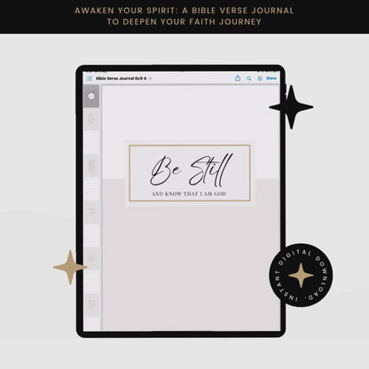 AWAKEN YOUR SPIRIT: DIGITAL BIBLE VERSE JOURNAL - DIGITAL